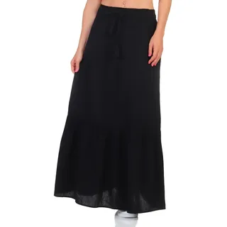 Vero Moda Pretty Maxi Midirock Black M