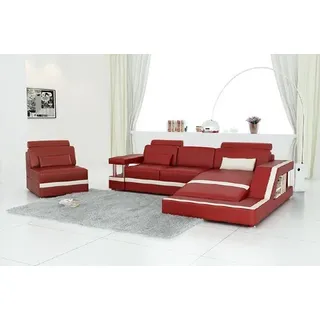 Ledersofa Xxl Wohnlandschaft Garnitur Eckcouch Leder Garnitur Ecksofa Polster