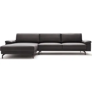 Creation BY ROLF BENZ Ecksofa "CR.450 elegantes Designsofa mit hohem Sitzkomfort", graubraun