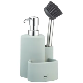 Kela Spülstation Purana, Keramik, hellgrau 11,0x10,0x22,0cm 350,0ml