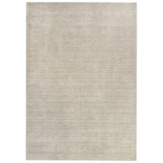 HAMID – Unifarbener Wollteppich, Wohnzimmerteppich, großer einfarbiger Wohnzimmerteppich für Wohnzimmer, Schlafzimmer, Wohnzimmer, Beige (300 x 250 cm)