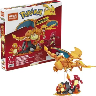 Mattel Mega Pokémon Charmander Evolution Set 313-tlg. HFG06