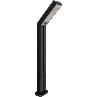 ChiliTec Wegeleuchte Kunststoff 78 cm inkl. Dämmerungssensor schwarz