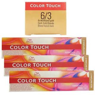 Color Touch Rich Naturals 6/3 dunkelblond gold 60 ml