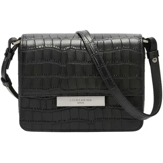 Liebeskind Berlin Umhängetasche Alex New Croco Crossbody S Black
