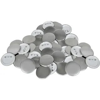 vidaXL 500 Stk. Button-Teile 44 mm