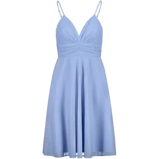 Vera Mont Cocktailkleid Blau/Silber 40