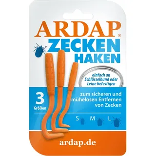 ARDAP Zeckenzange 3er Pack