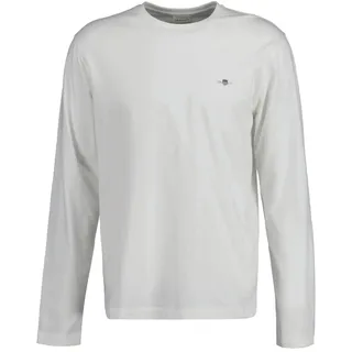 GANT Reg Shield LS T-Shirt beige M