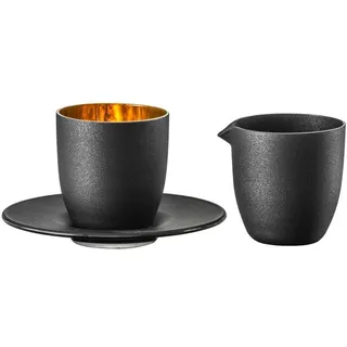 Eisch COSMO GOLD Affogato-Set Kristallglas 0,1 l