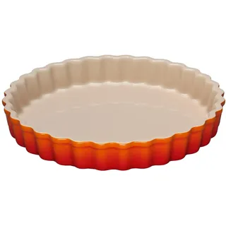 Le Creuset Tarte Form rund 28 cm Orange