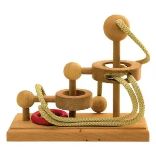 3D-Puzzle IQ Games Maxi – Logik- und Geschicklichkeitsspiele aus Holz