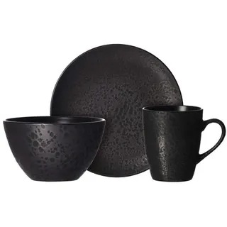 Ritzenhoff & Breker Kitwe Frühstücksservice 12-tlg. schwarz