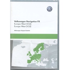 Volkswagen 3C8051884DD SD-Karte Navigation V10 Europa RNS 310 Navigationssystem FX Navi Software Original VW Update