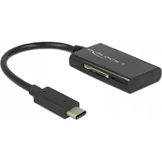 DeLock 91740 USB 3.1 Gen 1 Card Reader USB Type-C Stecker 4 Slots - Kartenleser