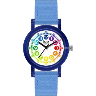 ICE-Watch 024503 Kinderuhr analog Gehäusefarbe Blau Silikonarmband Blau