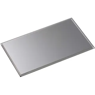 Stoff Nagel - Spiegeltablett, Tablett, Untersetzer - Glass Base - Farbe: Smoked Black, Schwarz - Spiegel - Maße (LxBxH): 30 x 17 x 0,7 cm