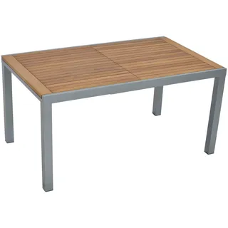 Merxx Tilos Gartentisch 150-200 x 90 x 75 cm braun/grau