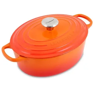 Le Creuset Signature Bräter 27 cm oval ofenrot