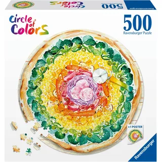 Ravensburger Circle of Colors Pizza (500 Teile)