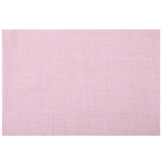 Tischsets Abwaschbar 6er Set,Hitzebeständig rutschfest Gewebte Platzdeckchen Platzset Schmutzabweisend und Waschbare für Küche Zuhause Restaurant Speisetisch 45cmx30cm,Rosa