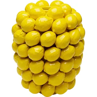 Kare Design Vase Lemon Juice, gelb,