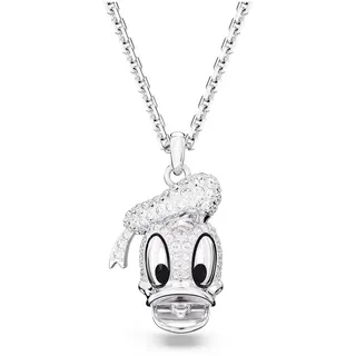 Swarovski Disney Damen-Halskette Donald Duck rhodiniert 5668775, medio, Rhodiniert, Swarovski