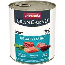 Bild von GranCarno Original Adult Lachs & Spinat Hundefutter nass