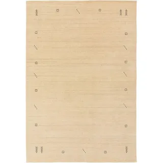 Kunstloft Wollteppich Jamal Cream 300x400 cm , Beige , Textil , Orientalisch , Rechteckig , 300x1 cm , Gots , pflegeleicht , Teppiche und Böden, Teppiche, Schafwollteppiche