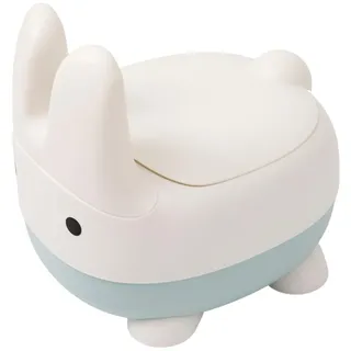 Thermobaby – Unterhaltsames Töpfchen HASE – Babytöpfchen – Kindertoilette – Tierisches Töpfchen mit Hasenohren – Übungstöpfchen Tier Design – ab 18 Monate