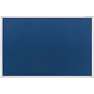 Magnetoplan Pinnwand 60x45cm, Textil blau