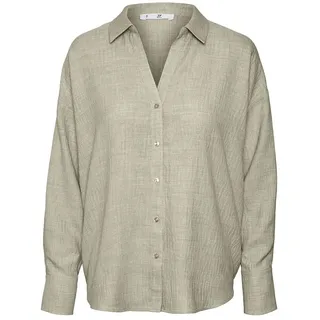 Vero Moda Melaney Queeny Langarmhemd - Overcast / Melange - S