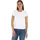 TJW ESSENTIAL RIB SHORT SLEEVE EXT Weiß XS
