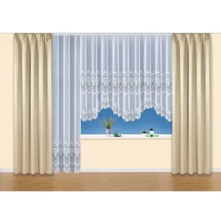 WECKBRODT Nicoletta Kräuselband 130 x 247 cm Beige 1 Stk.