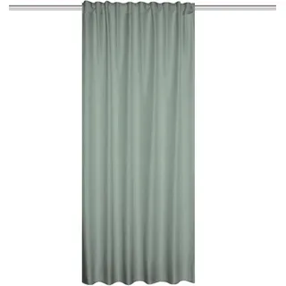 HOME WOHNIDEEN | Thermovorhang ESKAMIO grün | 145 x 135 cm