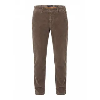 Flatfront-Cordhose Eurex beige