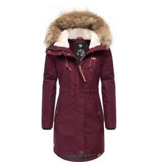 Ragwear Wintermantel »Parka Tawny«, rot