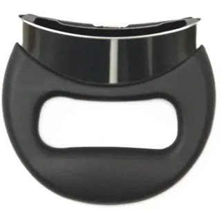 Silit Ersatzteil Topfseitengriff mit Flammschutz Schnellkochtopf Sicomatic t-plus/T für Ø 18 cm, 2,5l, Kunststoff, schwarz