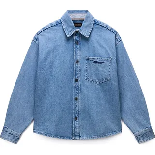 Napapijri O-rambler denim d2g (D2G) XXL