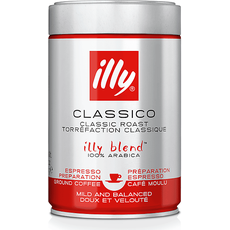 Illy 7982 Kaffee gemahlen Classico - Röstung für Espresso (250 g)