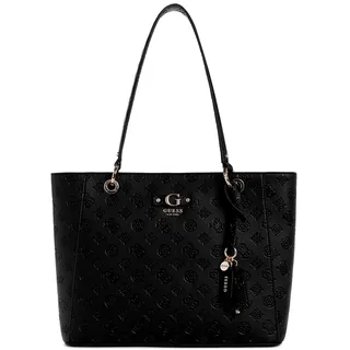 GUESS Damen Gerty Noel Tragetasche, Schwarz - Einheitsgröße