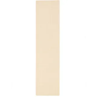 Snapstyle Sisal Natur Läufer Teppich 100 x 300 cm Weiß