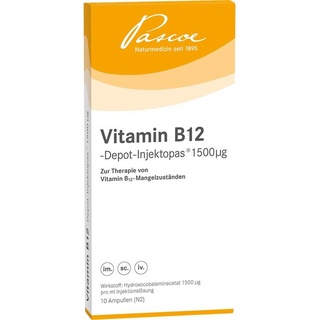 Pascoe Vitamin B12 Depot 1500 mcg Ampullen 10 St.