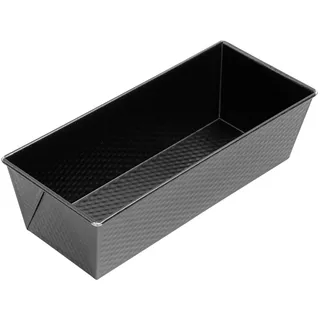 ORIGINAL KAISER Classic Backform Kastenform 35 x 15,5 x 10 cm, Königskuchenform beschichtet, Brotbackform, Kastenform Kuchen Brote, sauerteigbeständig, Schwarz