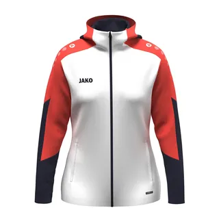 Jako Dynamic Kapuzenjacke Weiß/Coral/Marine 46/48