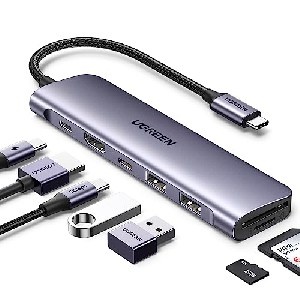 UGREEN Revodok 7in1 USB C Hub um 20,15 € statt 28,16 €