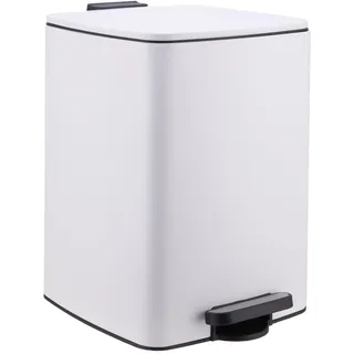 Relaxdays Mülleimer Küche 20 l Weiß