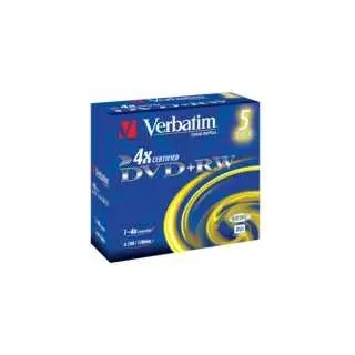 Verbatim DVD+RW Matt Silver