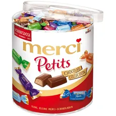 Merci Petits Chocolate Collection 1000g von Storck - Der Merci Schokoladen Klassiker in der Dose