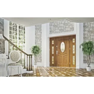 Hauseingangstüren aus Holz